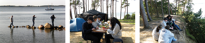 Umweltcamp auf der Ostseeinsel 