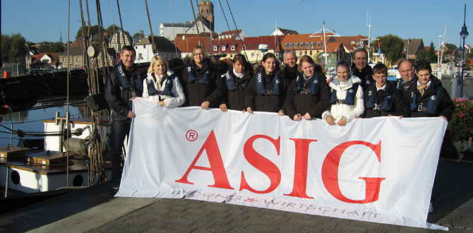 Segeltrn auf Usedom