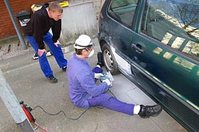 Schülerfirmenarbeit Matchboxer