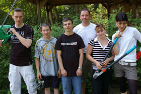 Schülerfirmenarbeit Rike Garten