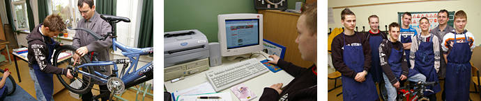 Schülerfirmenarbeit Mobilprofis